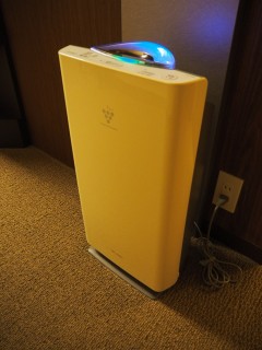 東京ベイ舞浜ホテル 客室 空気清浄機