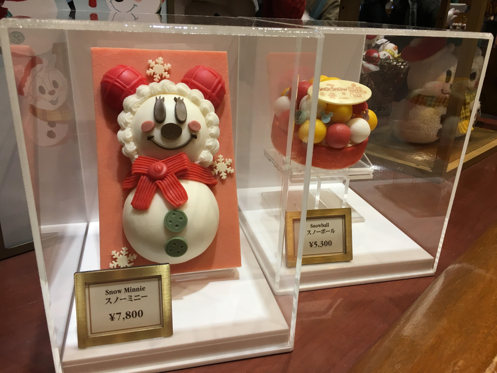 スノーミニー 東京ディズニーリゾートのクリスマスケーキ 予約受付中 本日のディズニー