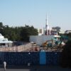 トゥモローランド工事　囲いの中